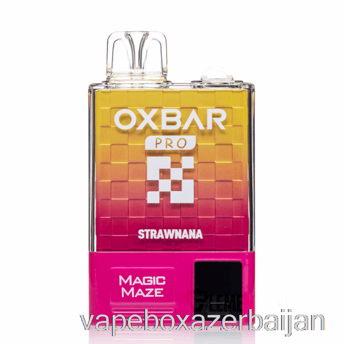 Vape Azerbaijan OXBAR Magic Maze Pro 10000 Disposable Strawnana - Pod Juice